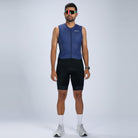 Zoot Sports TRI RACESUITS Men's Core Tri Slvs Fz Racesuit - Navy