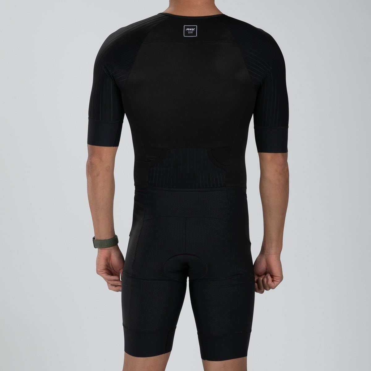 Zoot Sports TRI RACESUITS Men's Elite 2.0 Tri Aero Fz Racesuit - Black