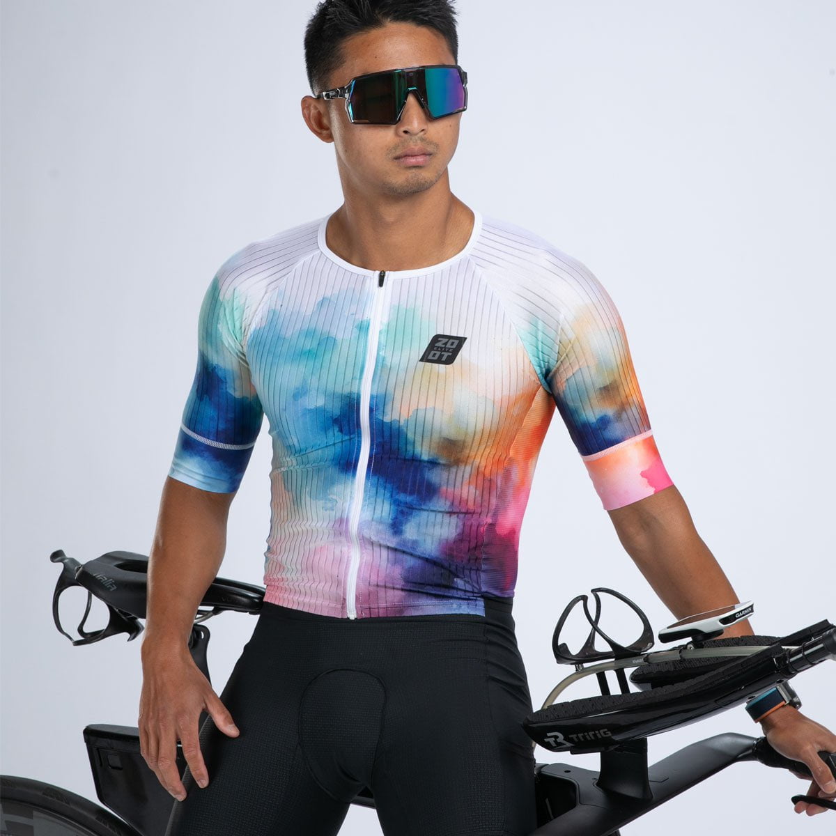 Men's Elite Tri Aero Fz Racesuit - Chromoflow