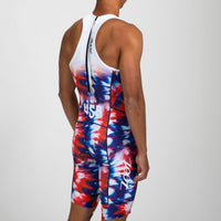 Zoot Sports TRI RACESUITS Men's Ltd Sprint Tri Backzip Racesuit - Freedom