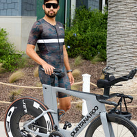 Zoot Sports TRI RACESUITS Men's Ltd Tri Aero Fz Racesuit -Armada