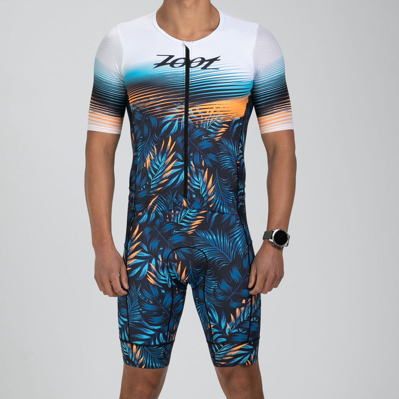 Men's Ltd Tri Aero Fz Racesuit - Club Aloha