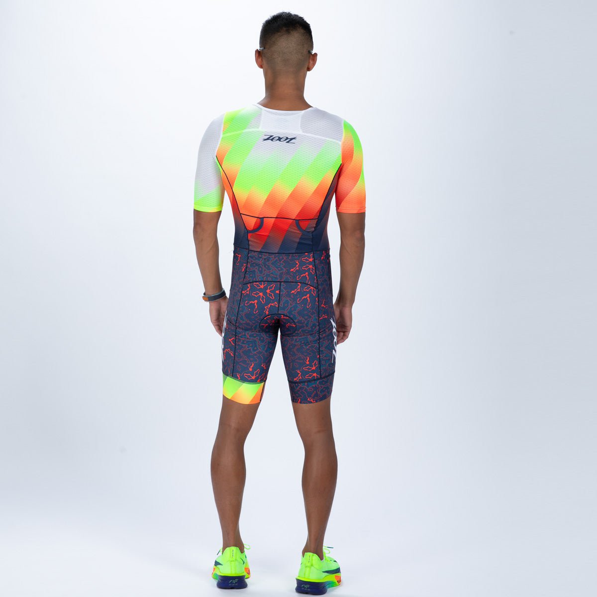 Zoot Sports TRI RACESUITS Men's Ltd Tri Aero Fz Racesuit - Costa Del Sol