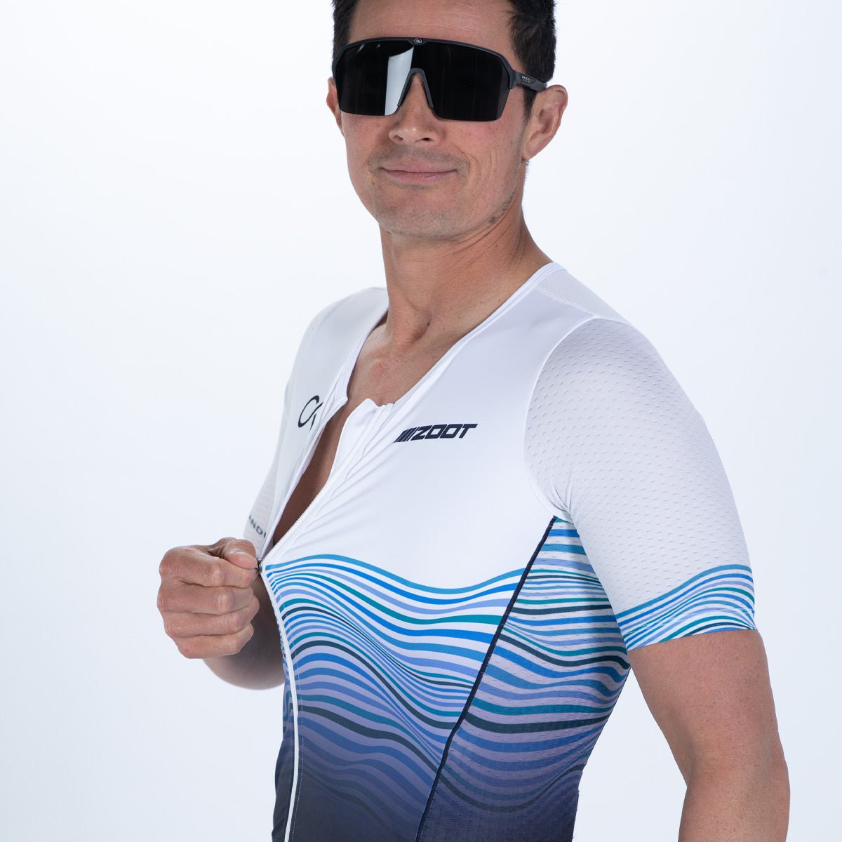 Zoot Sports TRI RACESUITS Men's Ltd Tri Aero Fz Racesuit - Crowie