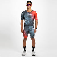 Zoot Sports TRI RACESUITS Men's Ltd Tri Aero Fz Racesuit - Crystal