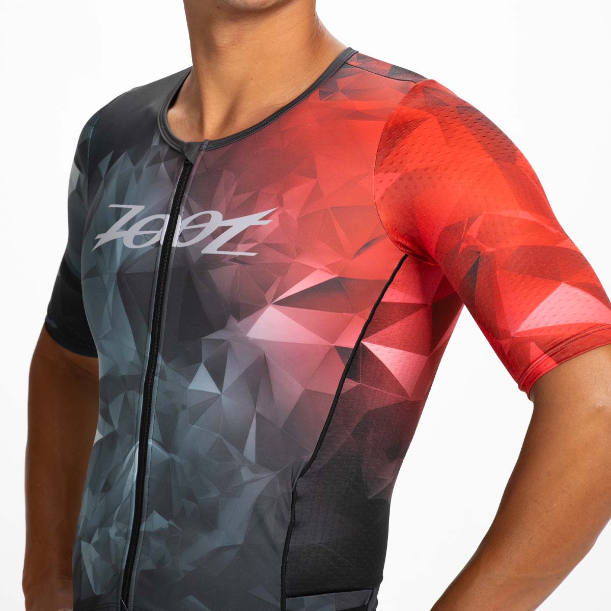 Zoot Sports TRI RACESUITS Men's Ltd Tri Aero Fz Racesuit - Crystal