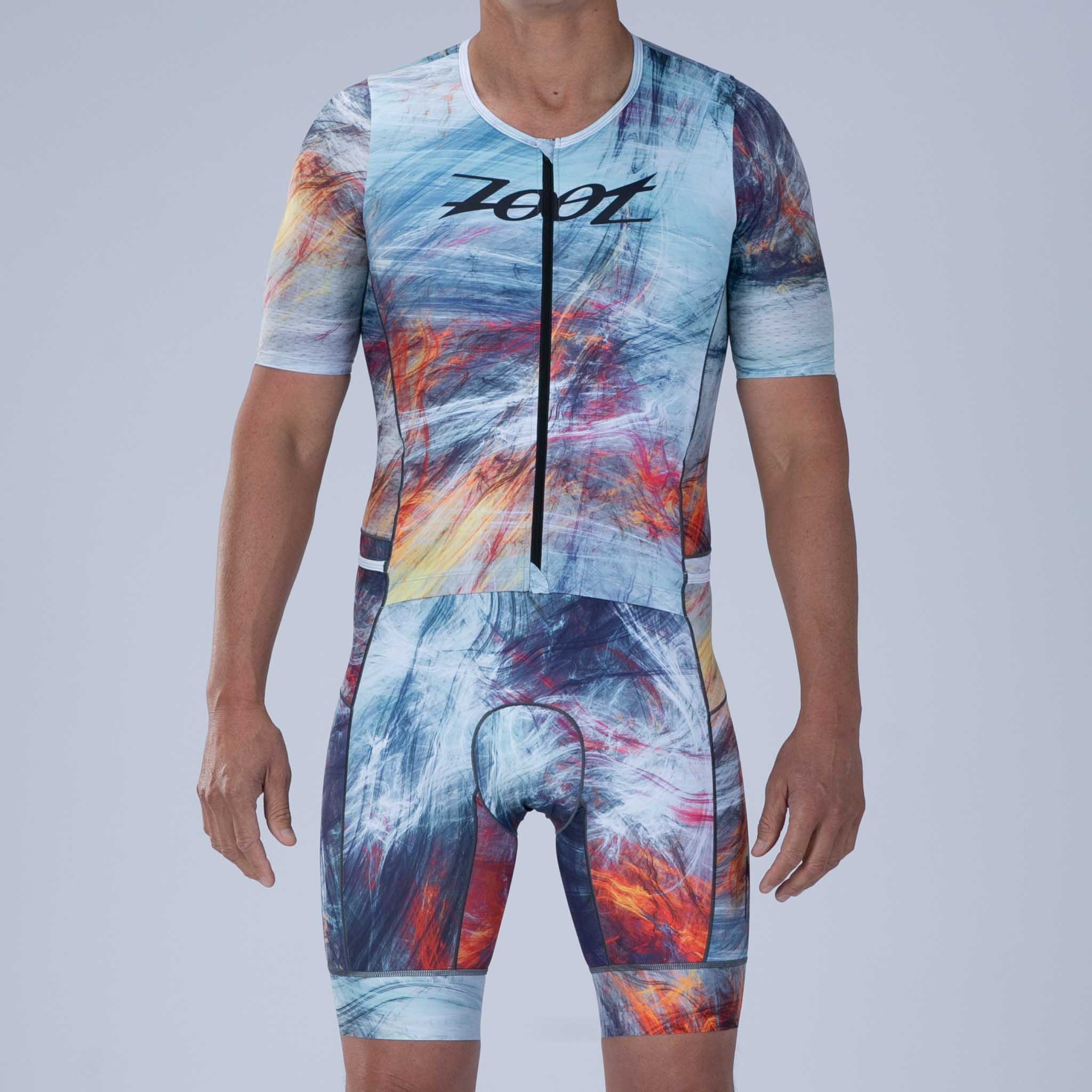 Zoot Sports TRI RACESUITS Men's Ltd Tri Aero Fz Racesuit - Energy