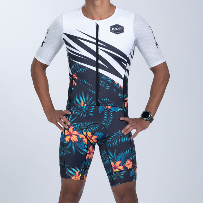 Zoot Sports TRI RACESUITS Men's Ltd Tri Aero Fz Racesuit - Hula