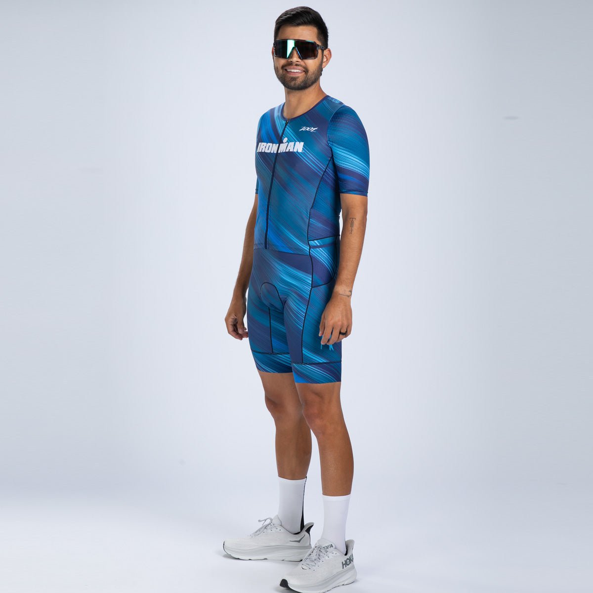 Zoot Sports TRI RACESUITS Men's Ltd Tri Aero Fz Racesuit - IM Heat