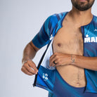 Zoot Sports TRI RACESUITS Men's Ltd Tri Aero Fz Racesuit - IM Heat