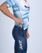 Zoot Sports TRI RACESUITS Men's Ltd Tri Aero Fz Racesuit - IM Stratos