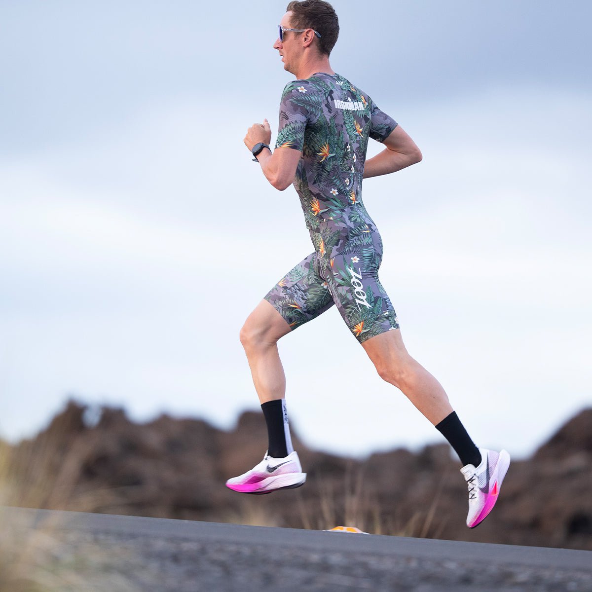 Zoot Sports TRI RACESUITS Men's Ltd Tri Aero Fz Racesuit - IM Strength