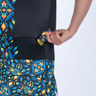 Zoot Sports TRI RACESUITS Men's Ltd Tri Aero Fz Racesuit - Kaleidoscope