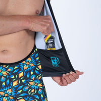 Zoot Sports TRI RACESUITS Men's Ltd Tri Aero Fz Racesuit - Kaleidoscope