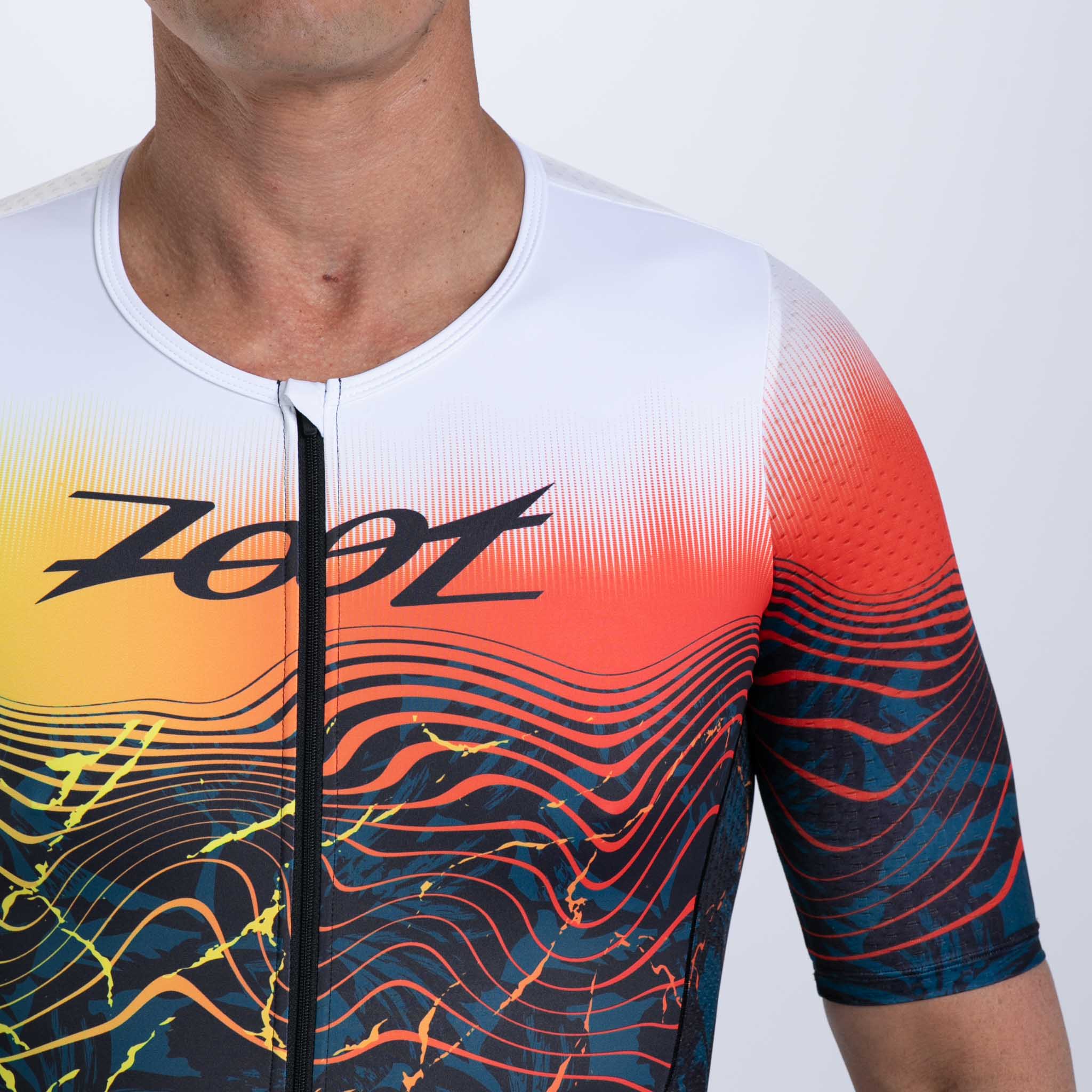 Zoot Sports TRI RACESUITS Men's Ltd Tri Aero Fz Racesuit - Koa