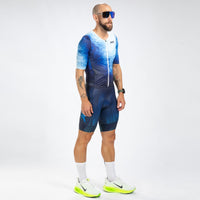 Zoot Sports TRI RACESUITS Men's Ltd Tri Aero Fz Racesuit - La Plage