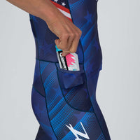 Zoot Sports TRI RACESUITS Men's Ltd Tri Aero Fz Racesuit - RWB