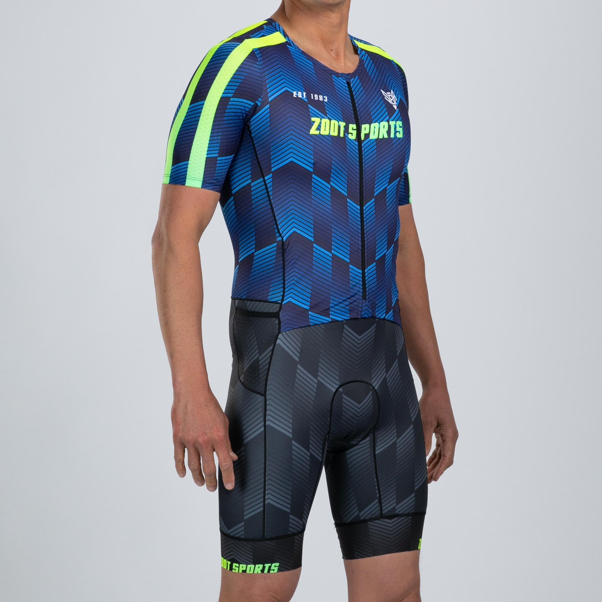 Men's Ltd Tri Aero Fz Racesuit - Speedway