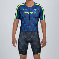 Zoot Sports TRI RACESUITS Men's Ltd Tri Aero Fz Racesuit - Speedway