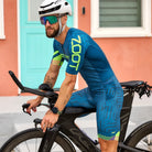 Zoot Sports TRI RACESUITS Men's Ltd Tri Aero Fz Racesuit -Techno