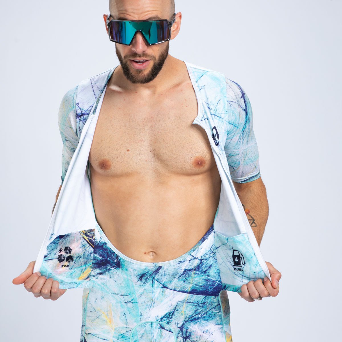 Zoot Sports TRI RACESUITS Men's Ltd Tri Aero Fz Racesuit -Tempest