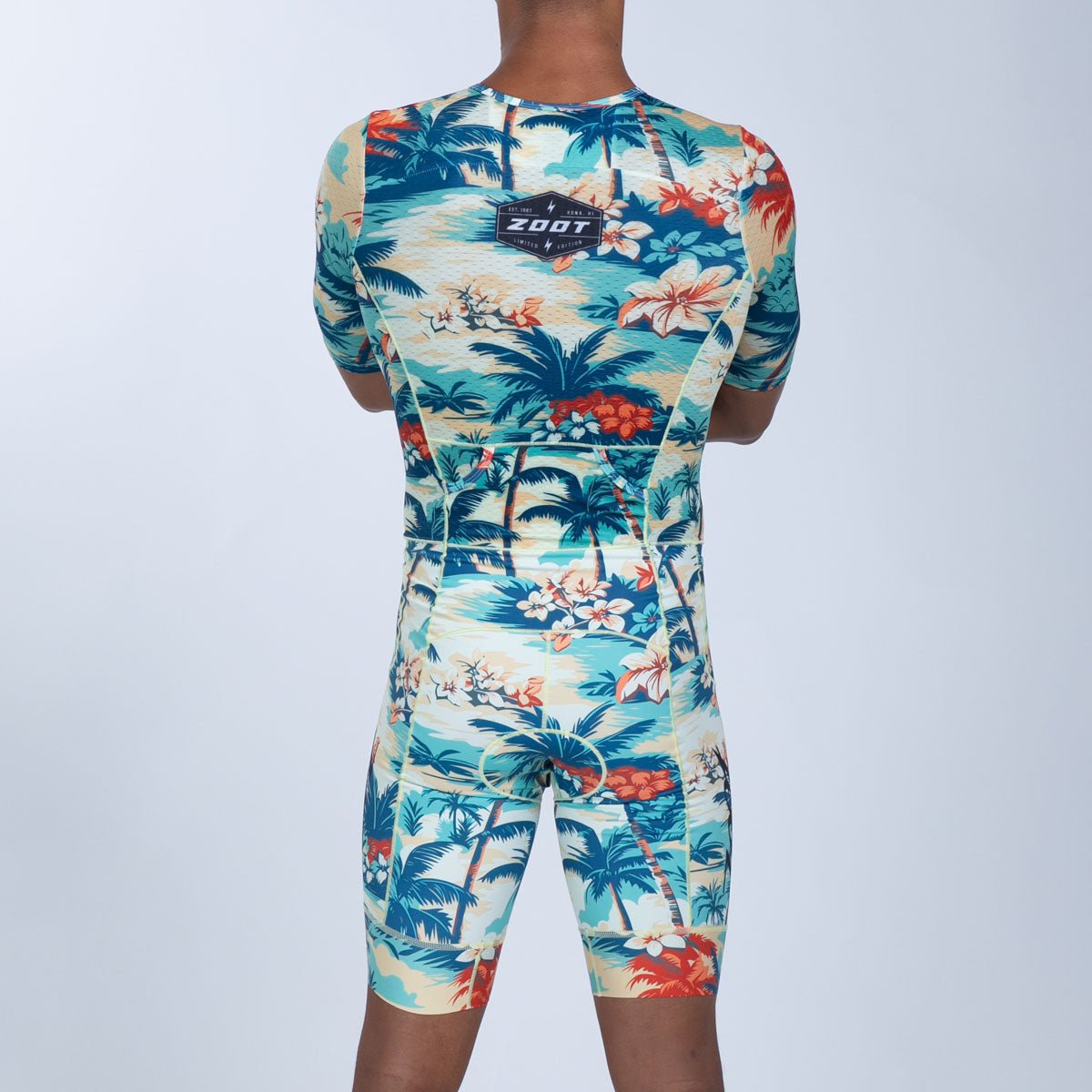 Zoot Sports TRI RACESUITS Men's Ltd Tri Aero Fz Racesuit - Vintage Hula