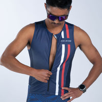 Zoot Sports TRI RACESUITS Men's Ltd Tri Aero Slvs Fz Racesuit - Allez