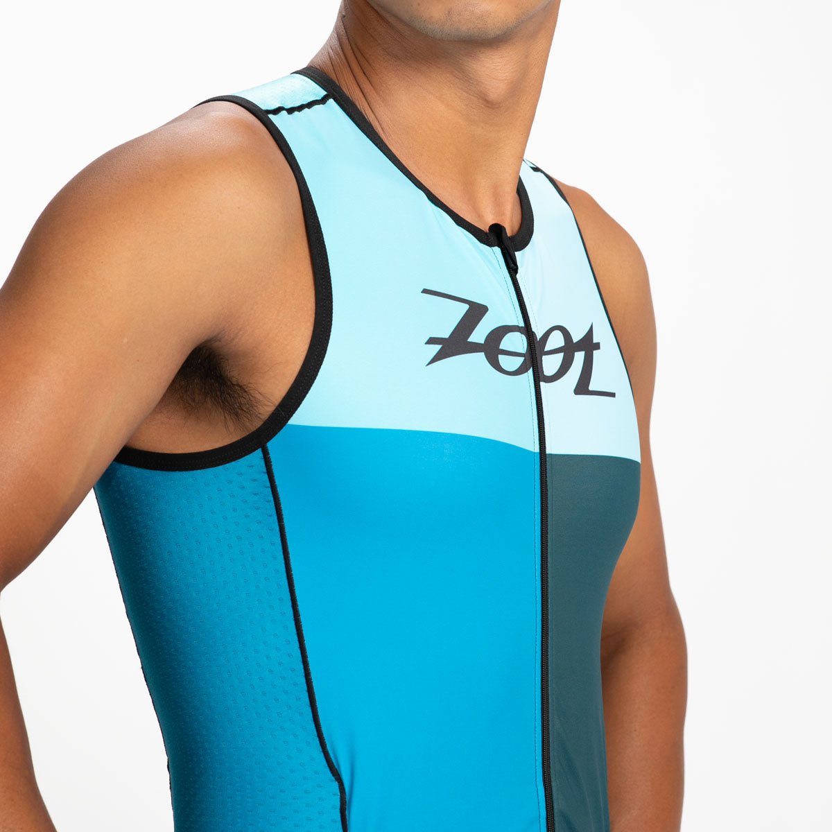 Zoot Sports TRI RACESUITS Men's Ltd Tri Aero Slvs Fz Racesuit - Believe