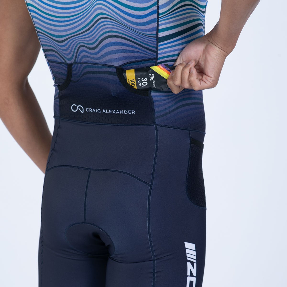 Zoot Sports TRI RACESUITS Men's Ltd Tri Aero Slvs Fz Racesuit - Crowie