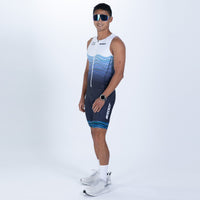 Zoot Sports TRI RACESUITS Men's Ltd Tri Aero Slvs Fz Racesuit - Crowie