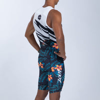 Zoot Sports TRI RACESUITS Men's Ltd Tri Aero Slvs Fz Racesuit - Hula