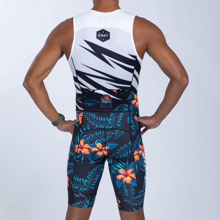 Zoot Sports TRI RACESUITS Men's Ltd Tri Aero Slvs Fz Racesuit - Hula