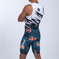 Zoot Sports TRI RACESUITS Men's Ltd Tri Aero Slvs Fz Racesuit - Hula