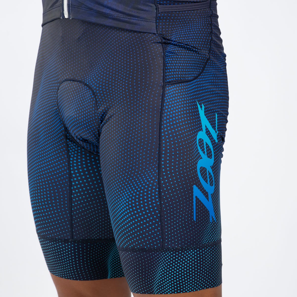 Zoot Sports TRI RACESUITS Men's Ltd Tri Aero Slvs Fz Racesuit - La Plage