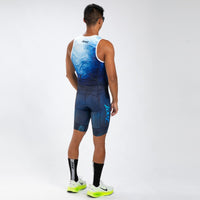 Zoot Sports TRI RACESUITS Men's Ltd Tri Aero Slvs Fz Racesuit - La Plage