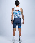 Zoot Sports TRI RACESUITS Men's Ltd Tri Slvs Fz Racesuit - IM Stratos