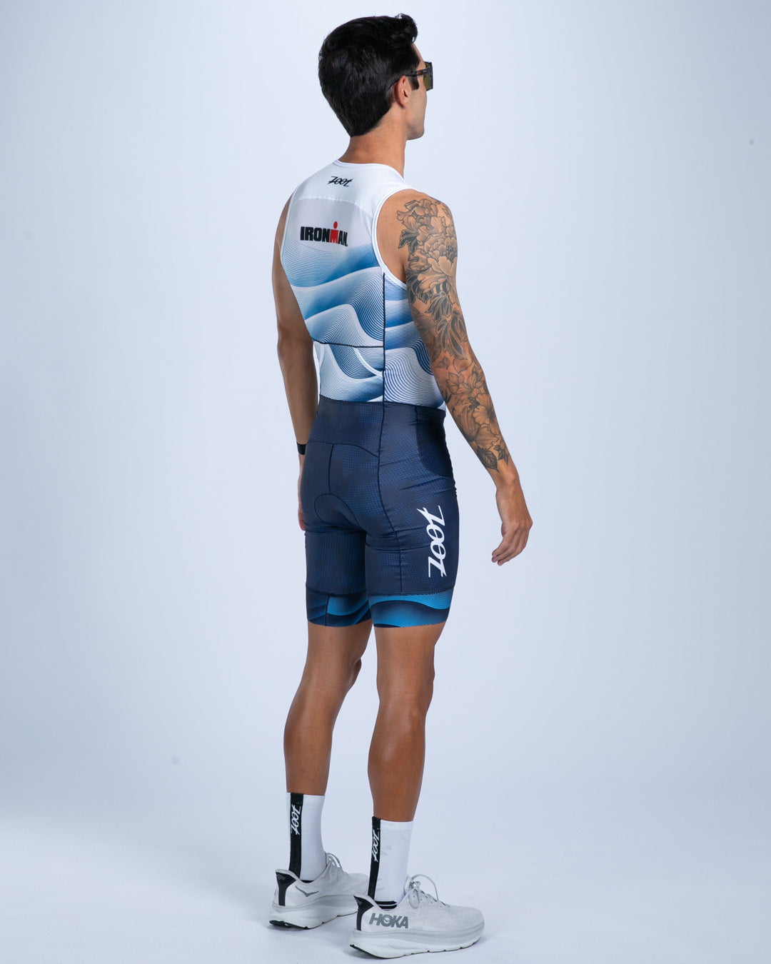 Zoot Sports TRI RACESUITS Men's Ltd Tri Slvs Fz Racesuit - IM Stratos