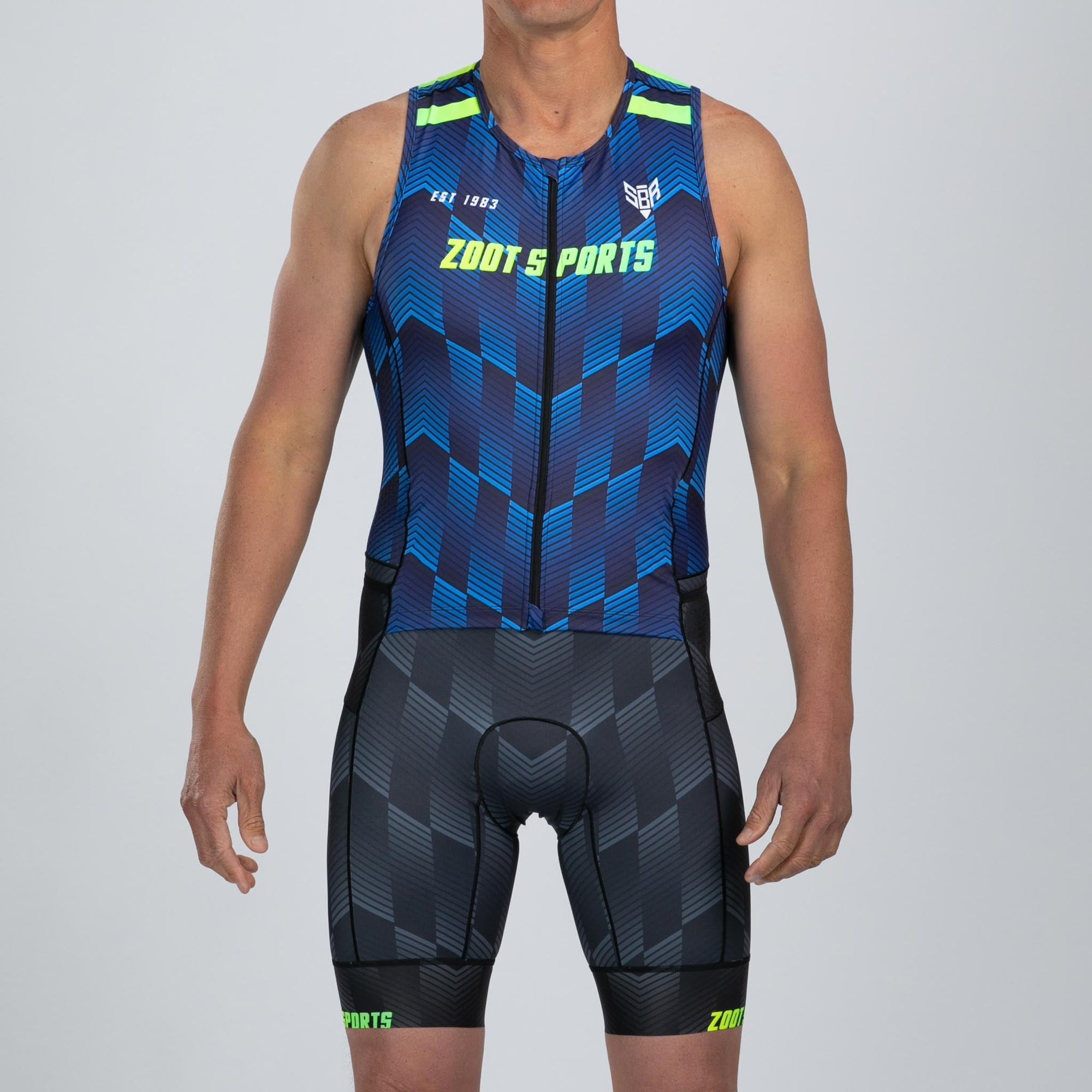 Zoot Sports TRI RACESUITS Men's Ltd Tri Slvs Fz Racesuit - Speedway