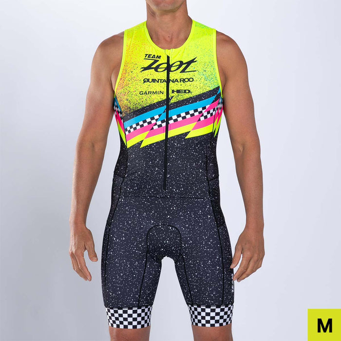 Zoot Sports TRI RACESUITS Men's Ltd Tri Slvs Fz Racesuit - Team Zoot 2024