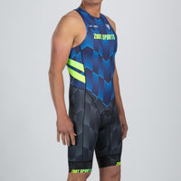 Zoot Sports TRI RACESUITS Men's Sprint Backzip Racesuit - Speedway