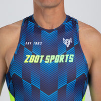 Zoot Sports TRI RACESUITS Men's Sprint Backzip Racesuit - Speedway