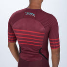 Zoot Sports TRI RACESUITS Men's Ultra P1x Tri Racesuit - Burgundy