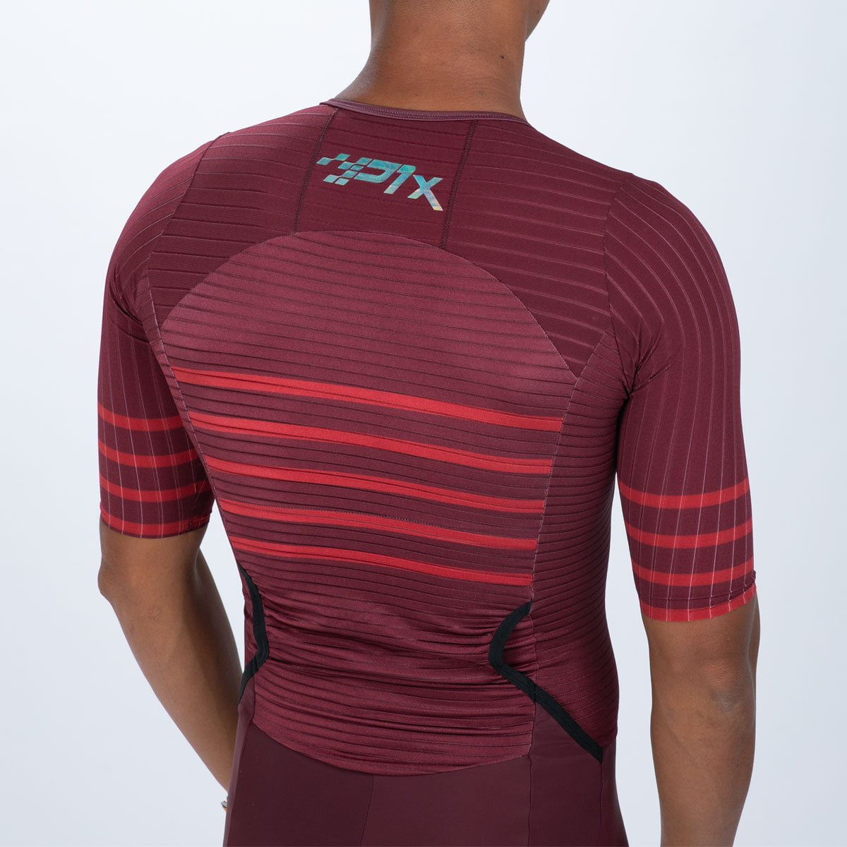 Men's Ultra P1x Tri Racesuit - Burgundy