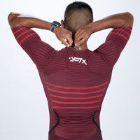 Zoot Sports TRI RACESUITS Men's Ultra P1x Tri Racesuit - Burgundy