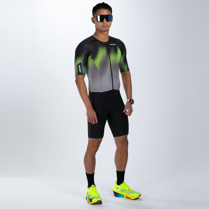 Zoot Sports TRI RACESUITS Men's Ultra Tri P1 Exos Racesuit - Tropical Magic