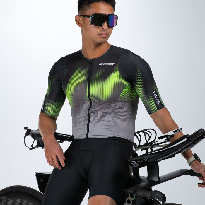 Zoot Sports TRI RACESUITS Men's Ultra Tri P1 Exos Racesuit - Tropical Magic