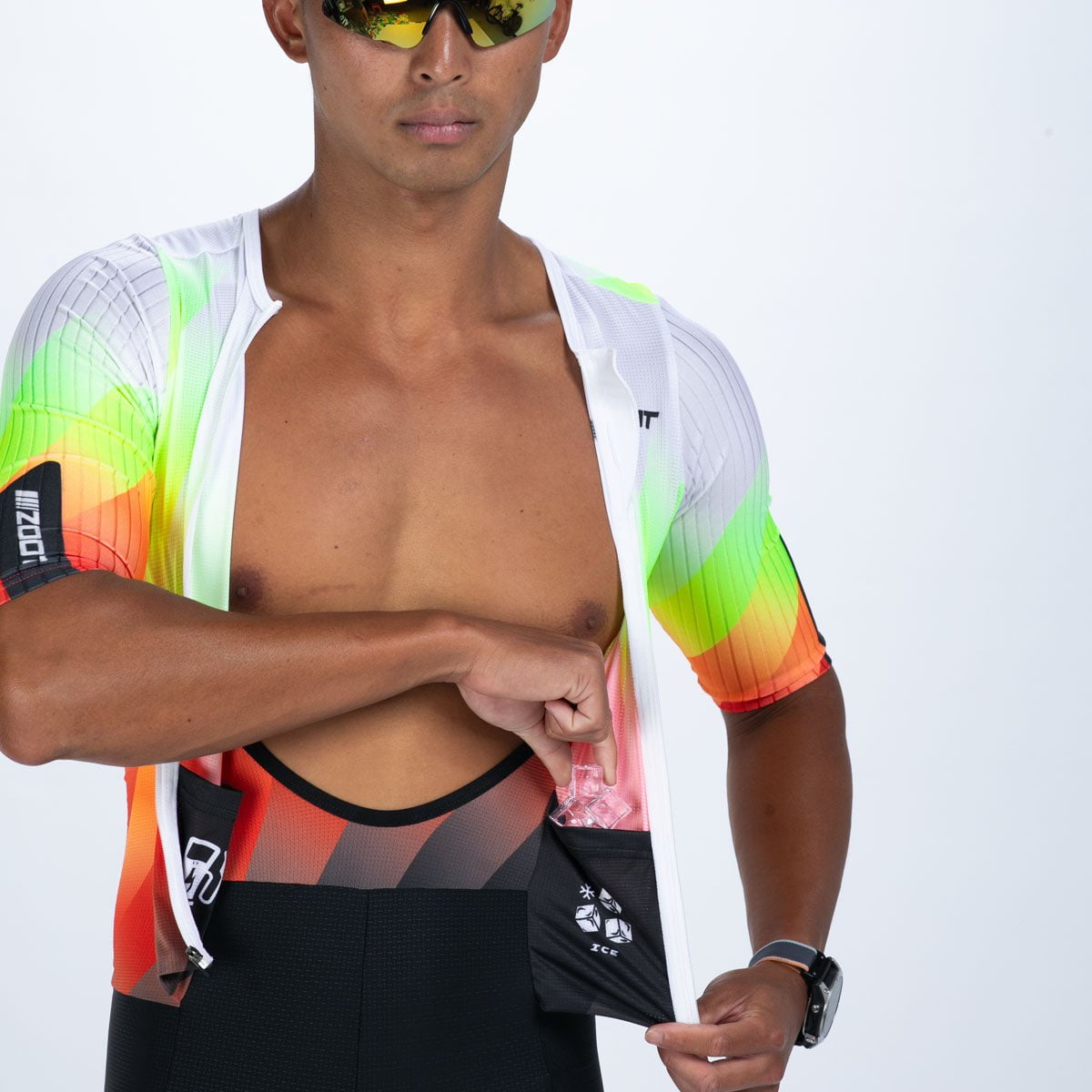 Zoot Sports TRI RACESUITS Men's Ultra Tri P1 Racesuit - Costa Del Sol