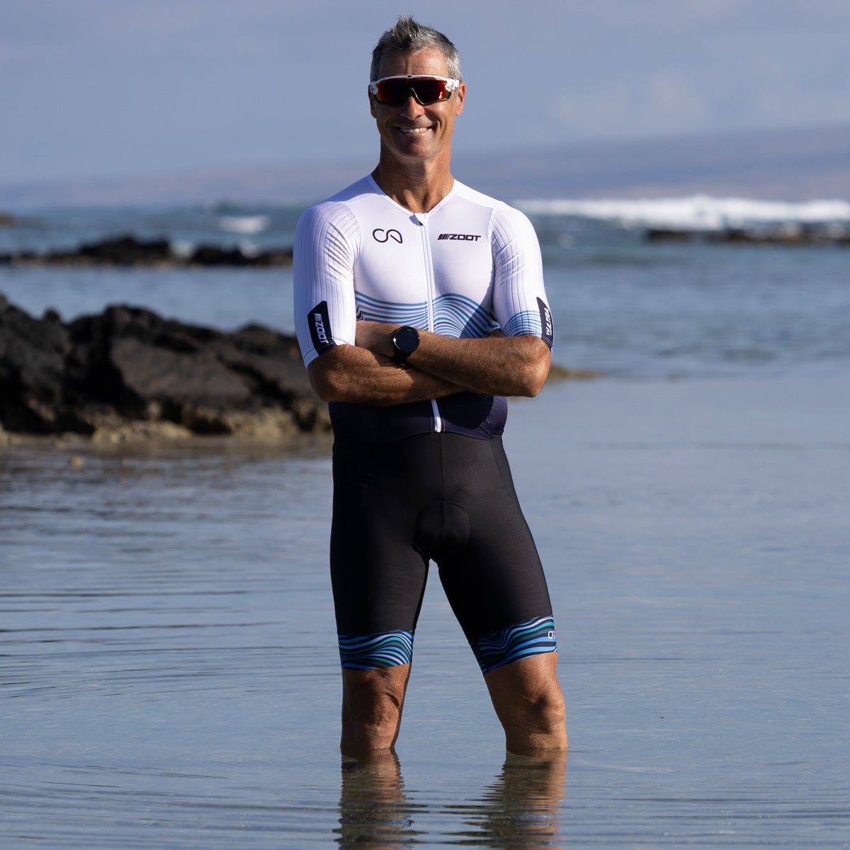 Zoot Sports TRI RACESUITS Men's Ultra Tri P1 Racesuit - Crowie