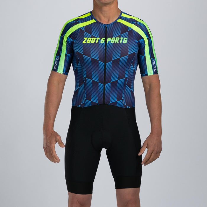 Zoot Sports TRI RACESUITS Men's Ultra Tri P1 Racesuit - Speedway