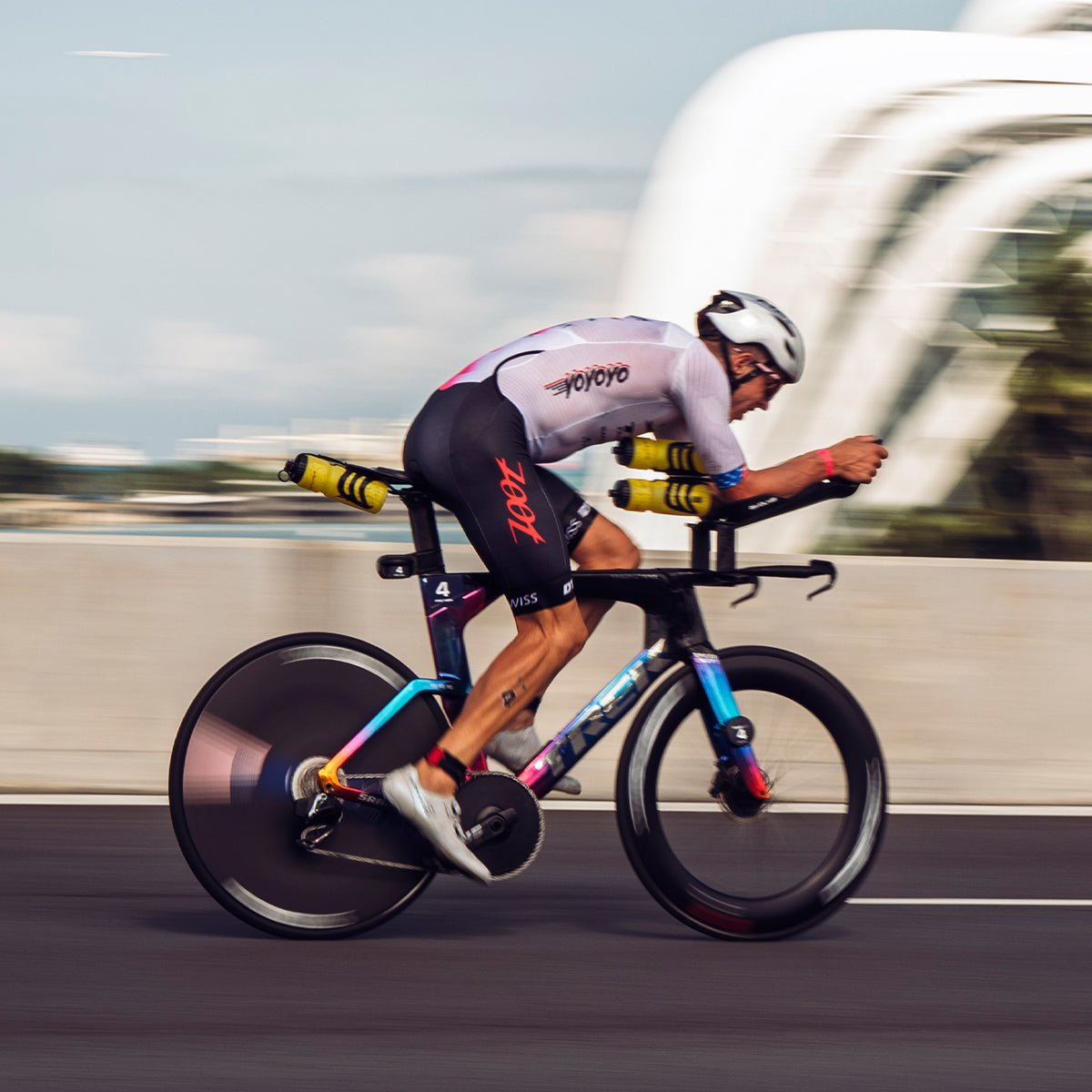 Zoot Sports TRI RACESUITS Men's Ultra Tri P1 Racesuit - Yo Yo Yo